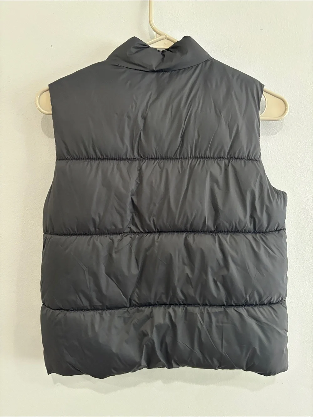 Kids  Black Quilted Puffer Vest